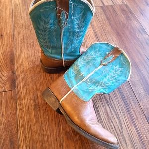 Roper Girl's Cow Boy Boots Size 12